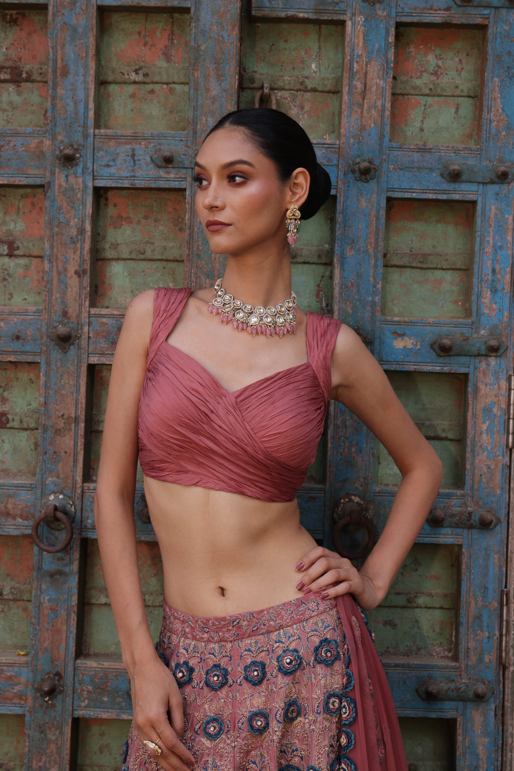 Pink City Treasure Lehenga Set