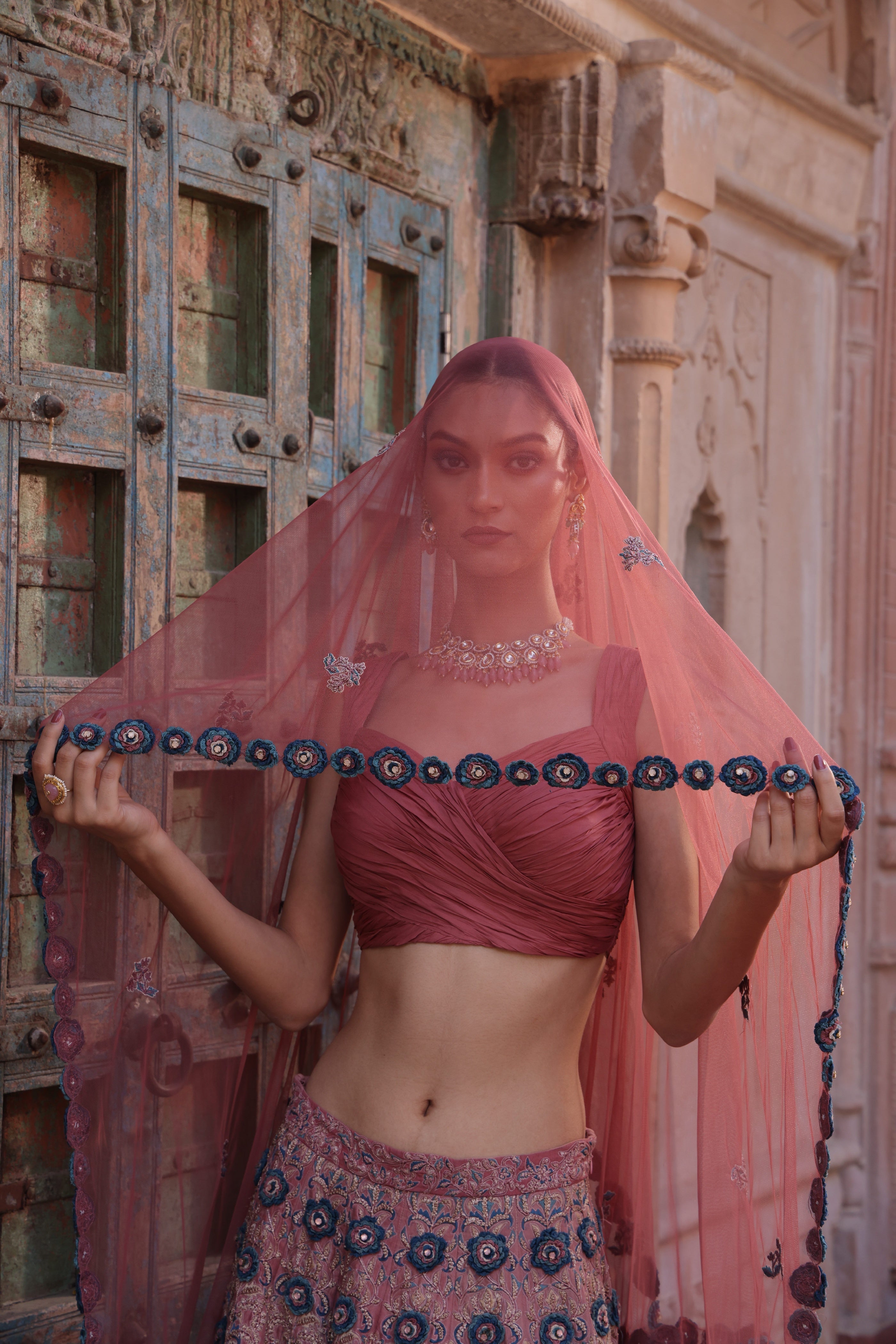 Pink City Treasure Lehenga Set