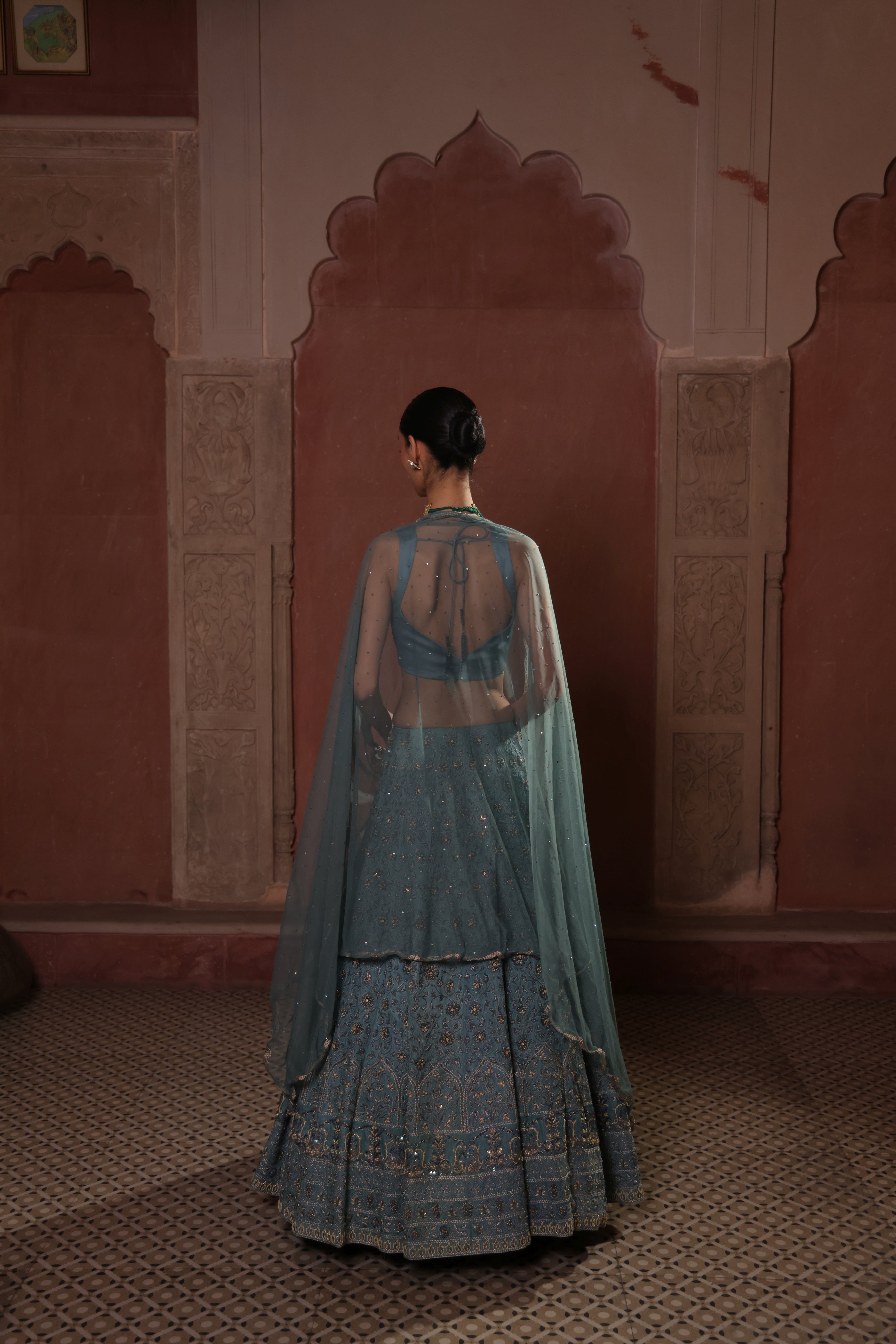 Jaipur Jade Elegance Lehenga Set