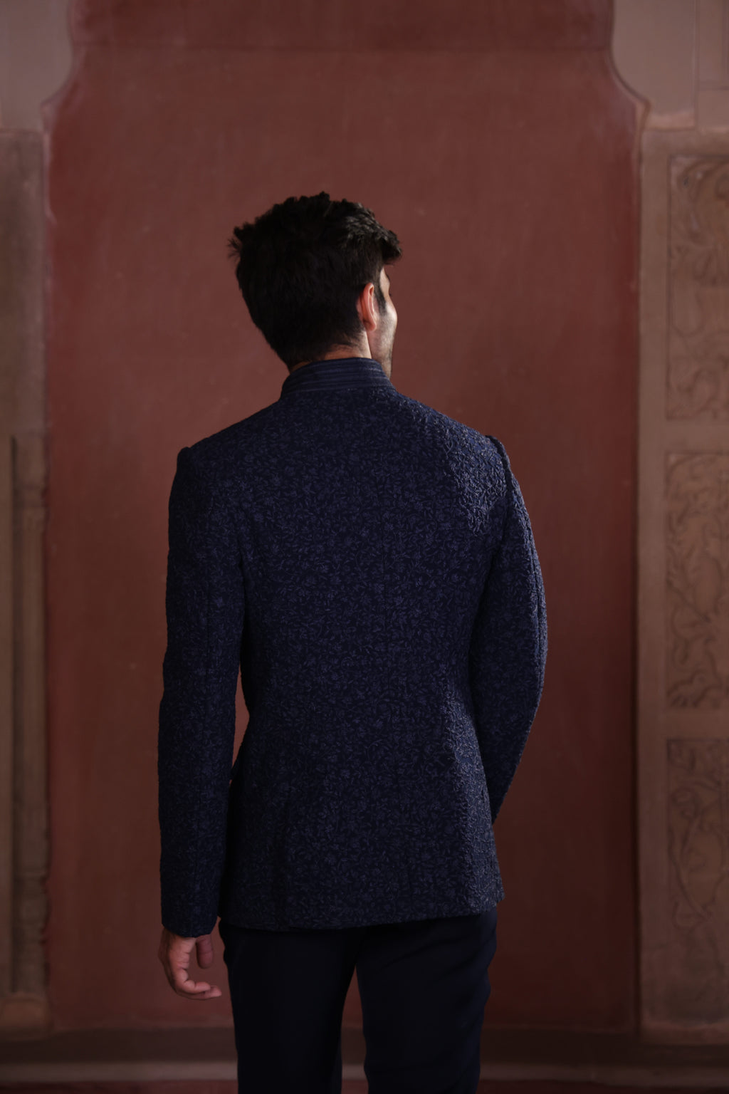 Regal Rajput Heavy Embroidered Bandhgala Set