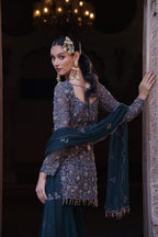 Royal Jaipur Blossom Sharara Set