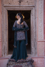 Royal Jaipur Blossom Sharara Set
