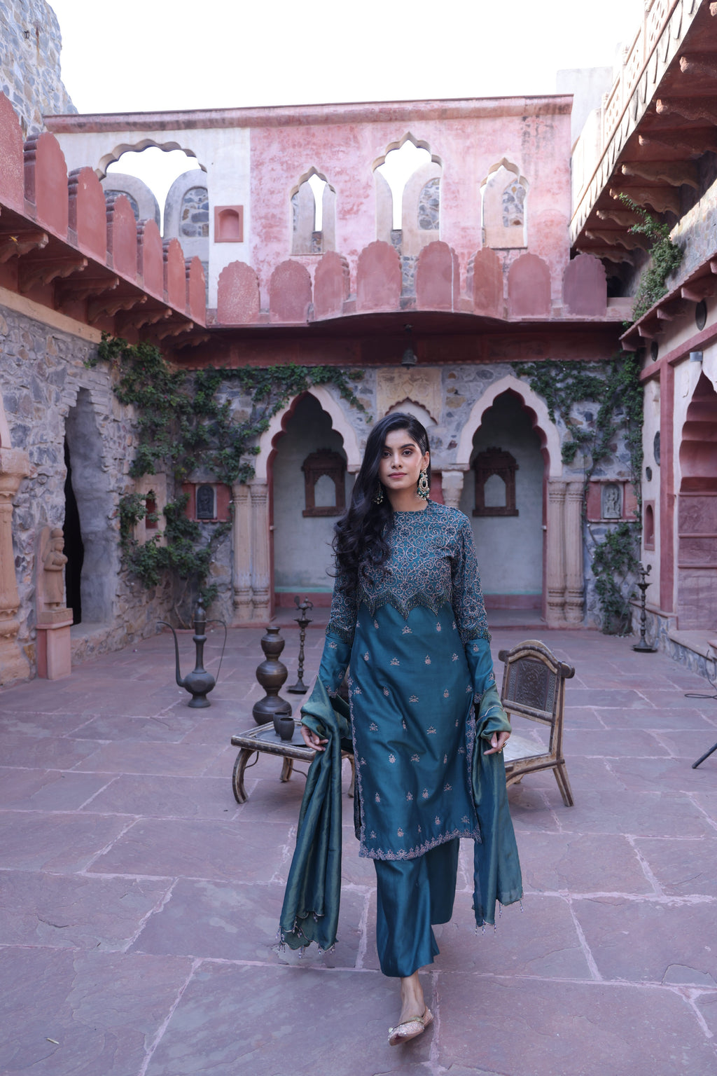 Regal Green Tassel Suit