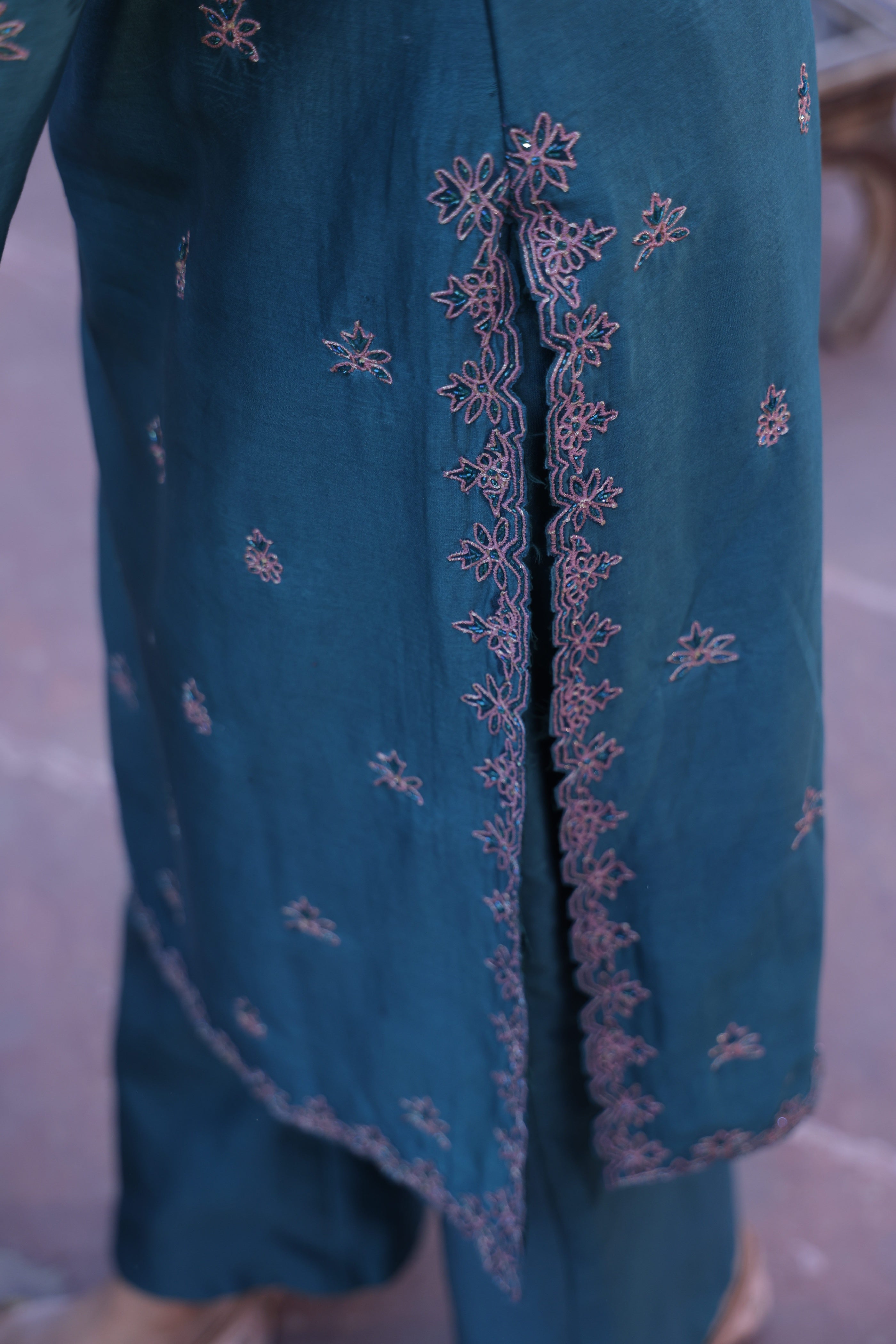 Regal Green Tassel Suit