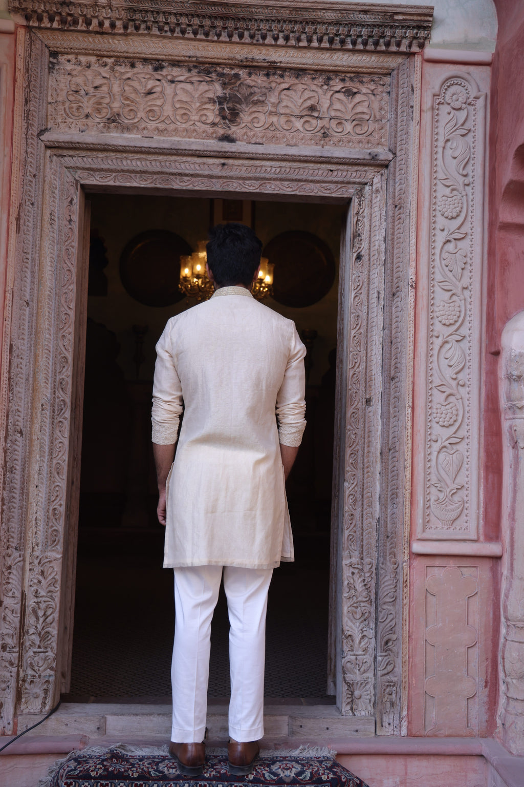 Jaipur Ivory Elegant kurta Set