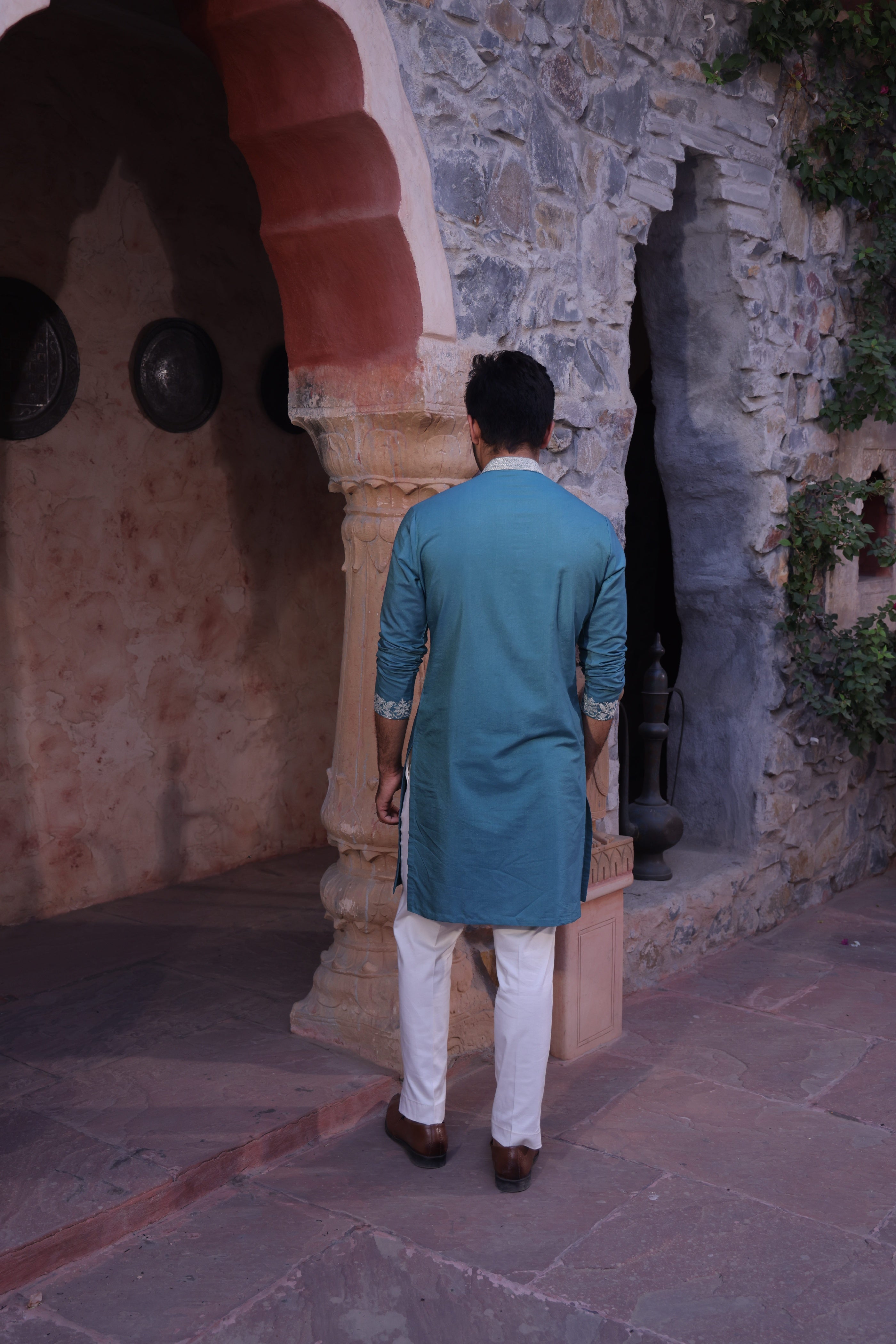 Palace Skyline Kurta Set