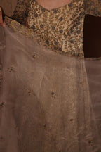Rajputana Royalty Floral Finery Kalidaar Set