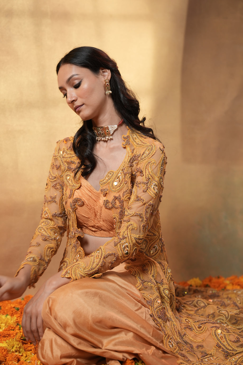 Amber Noor Jacket Set