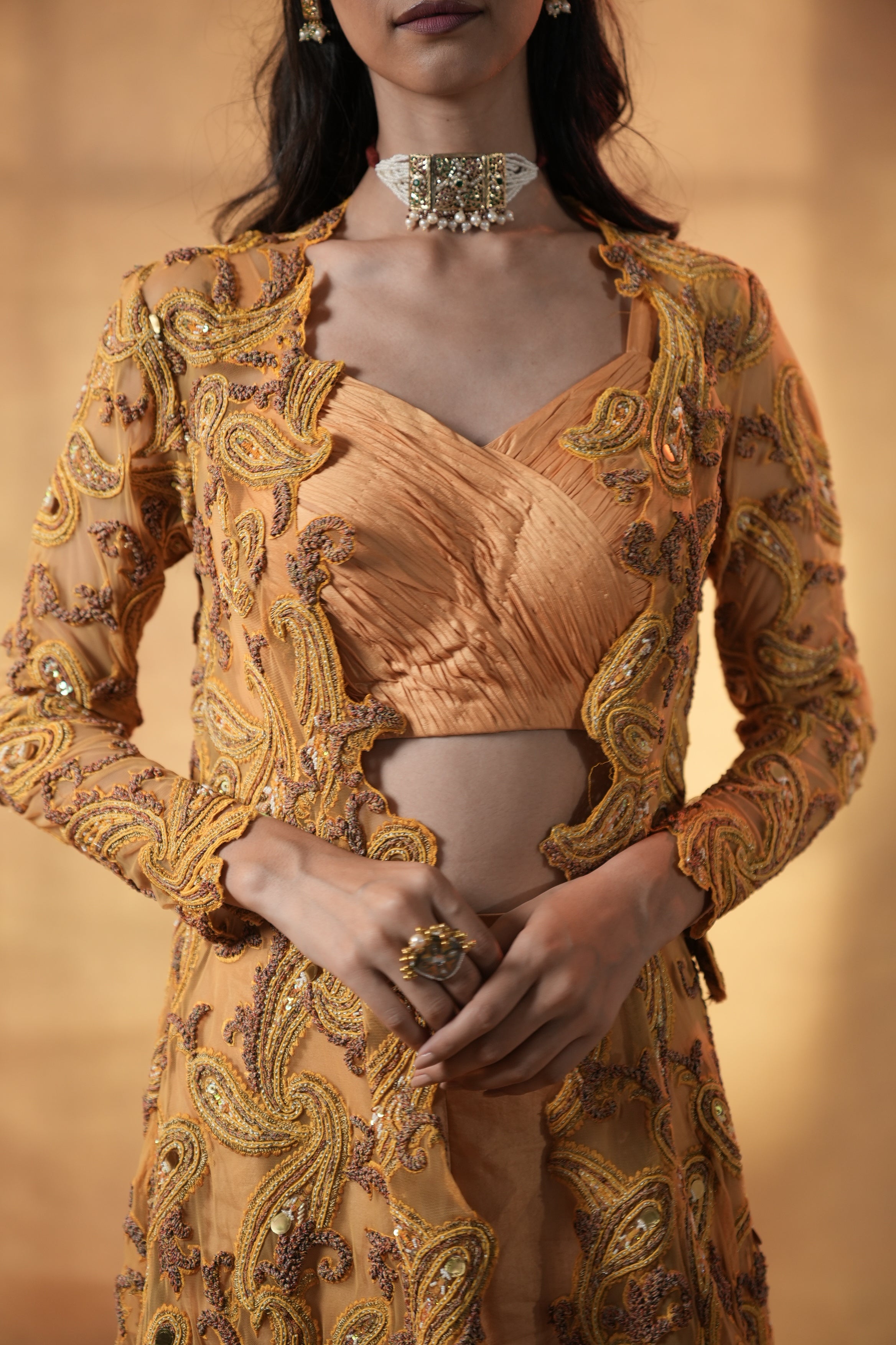 Amber Noor Jacket Set