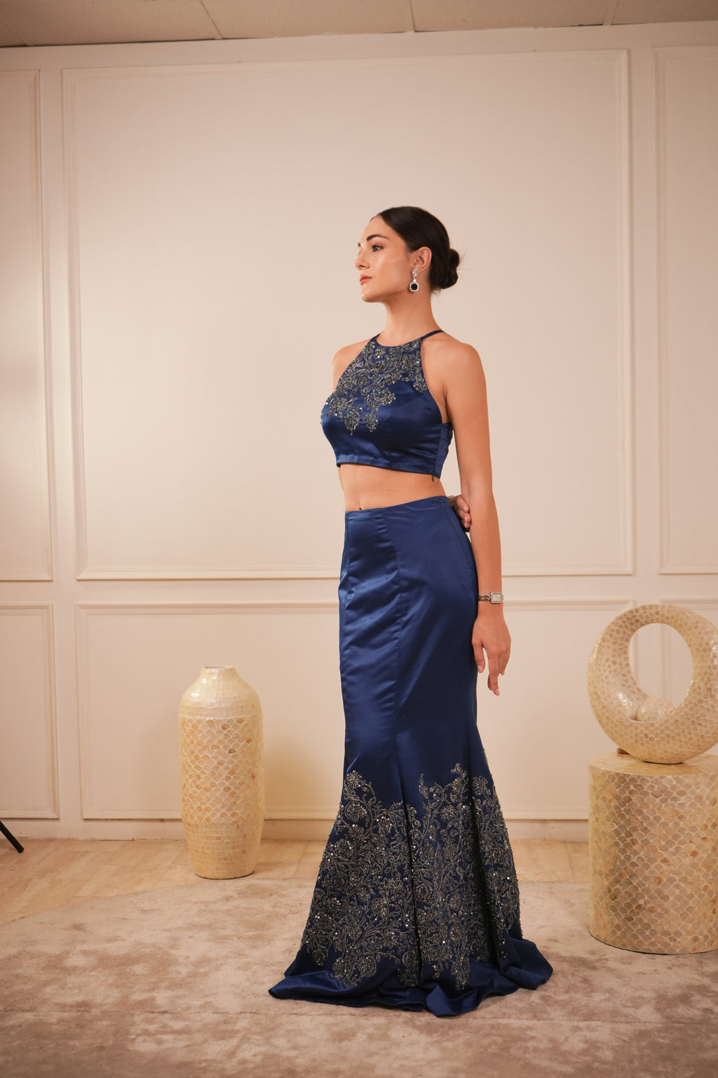 Gul-e-Neelam Lehenga Set