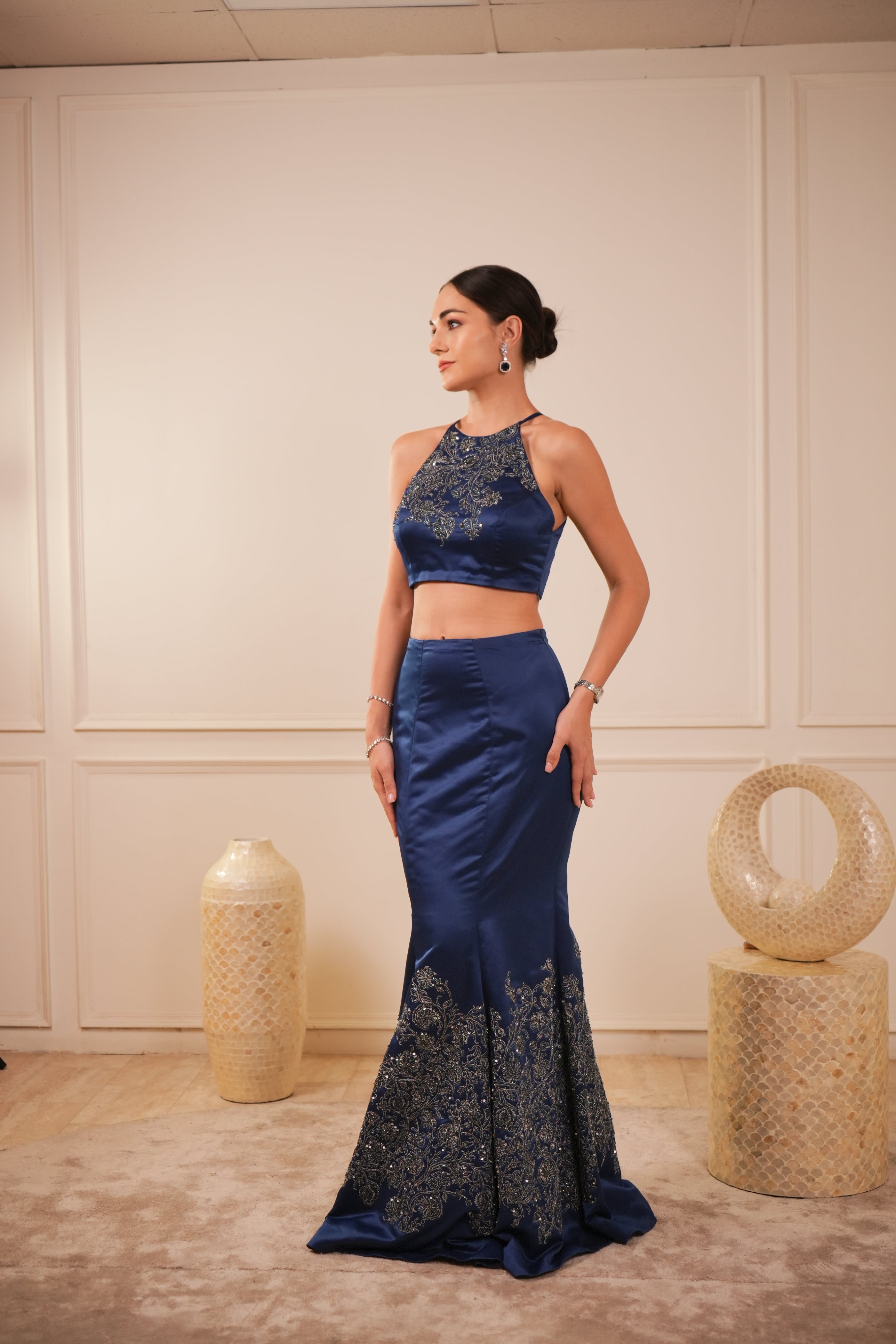 Gul-e-Neelam Lehenga Set
