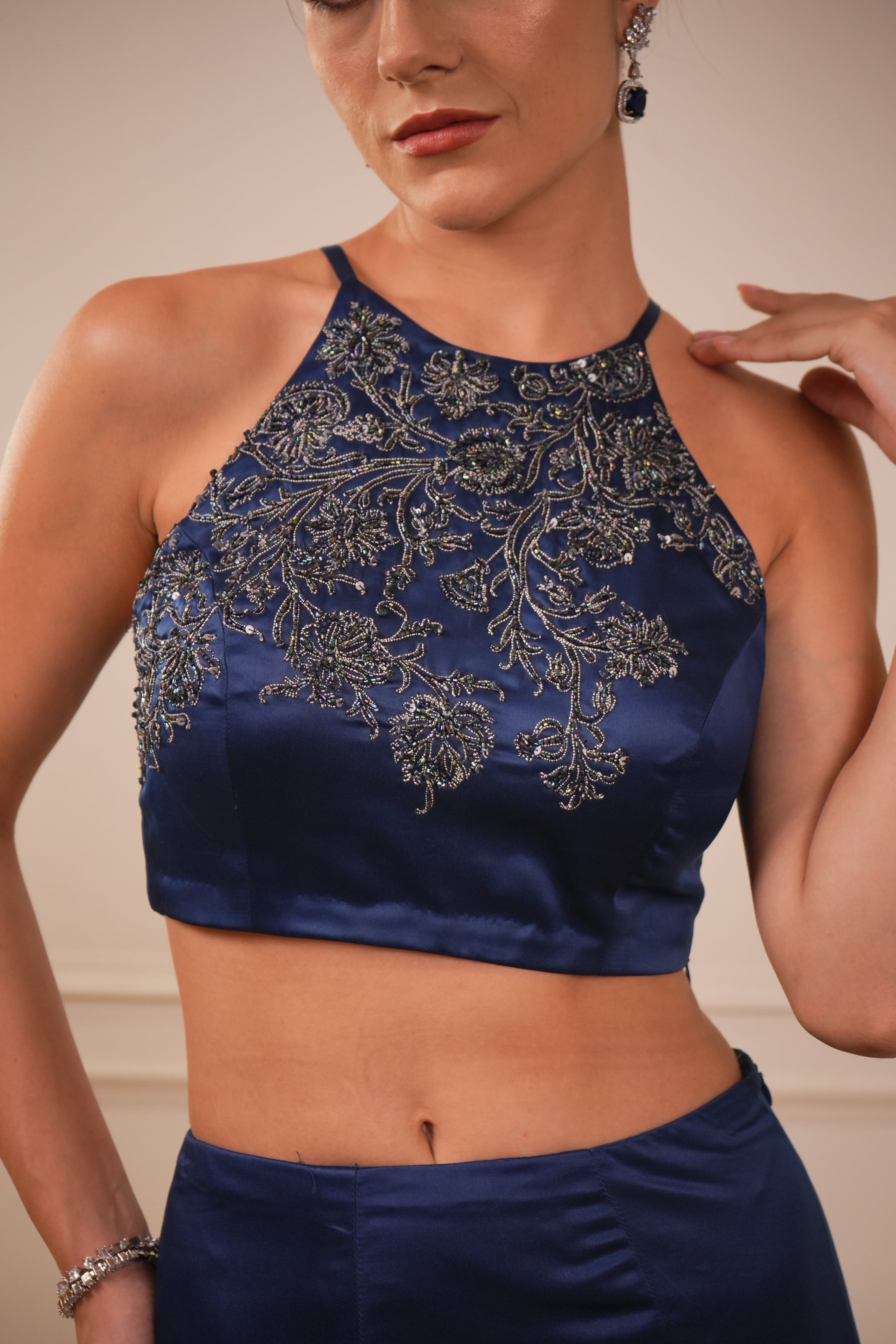 Gul-e-Neelam Lehenga Set