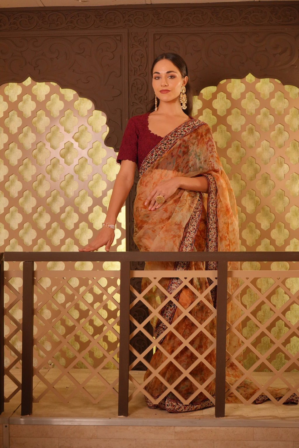 Gul-e-Rang Saree Set