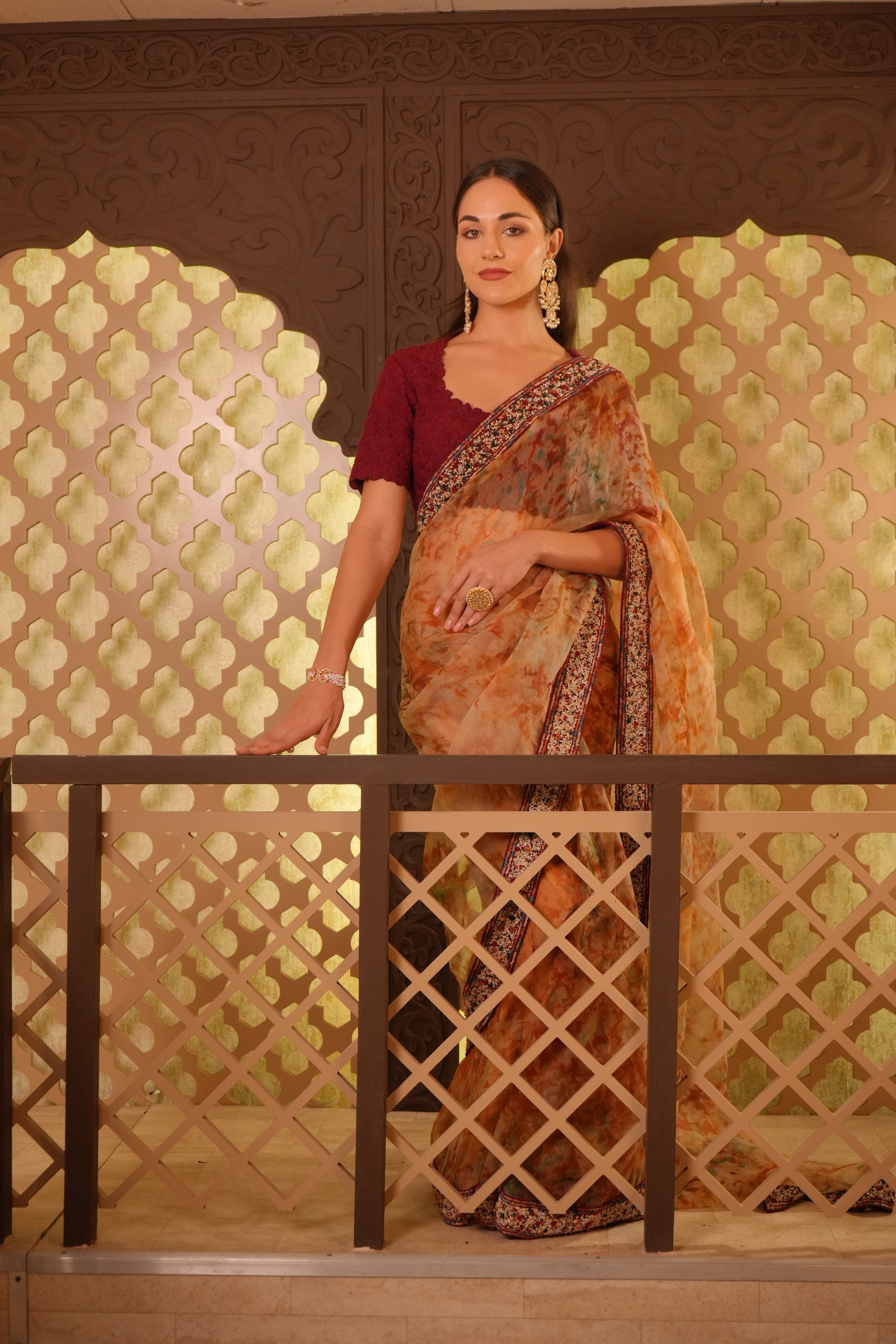 Gul-e-Rang Saree Set