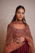 Gul-e-Shaam Anarkali Set
