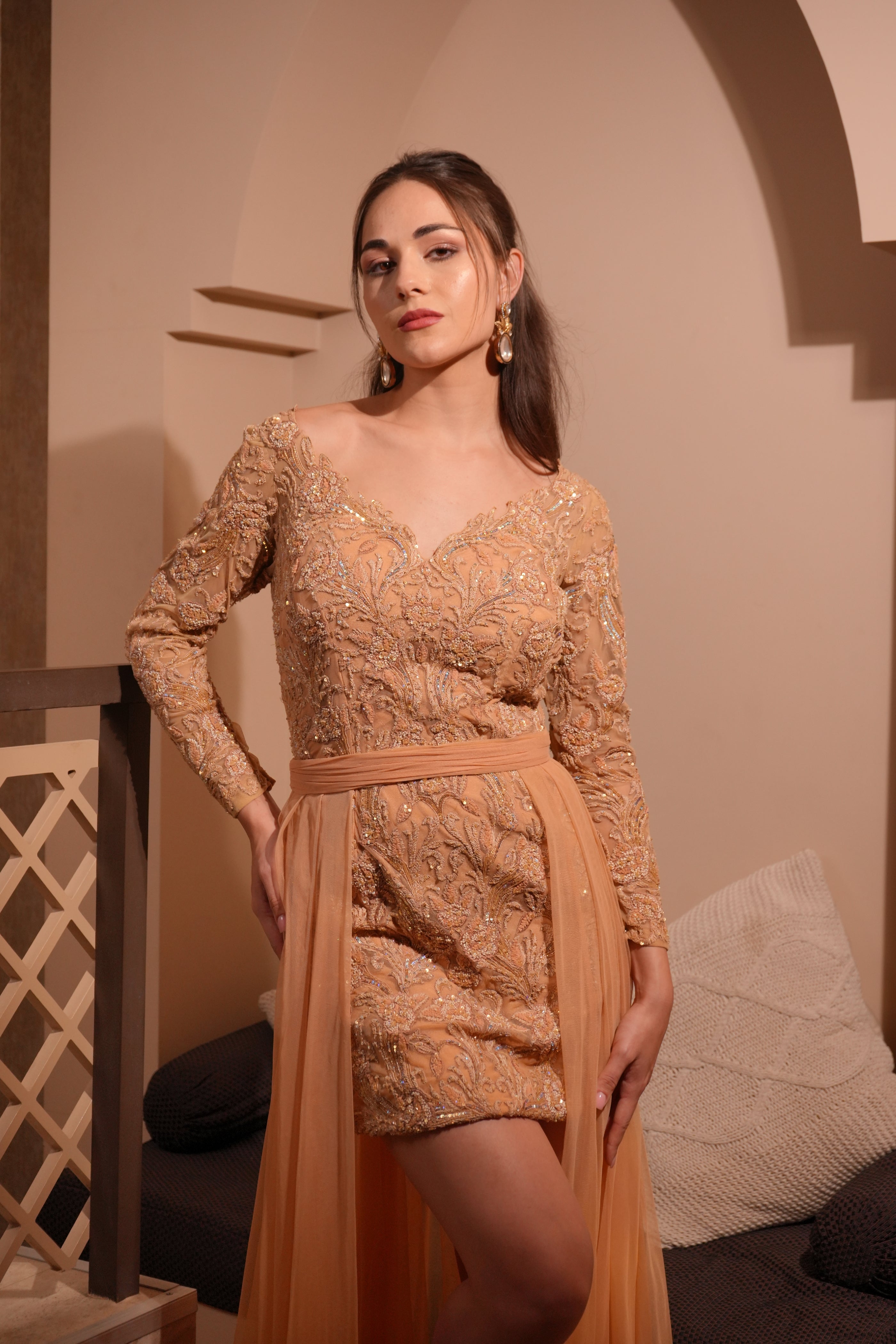 Gul-e-Zar Short Dress Set