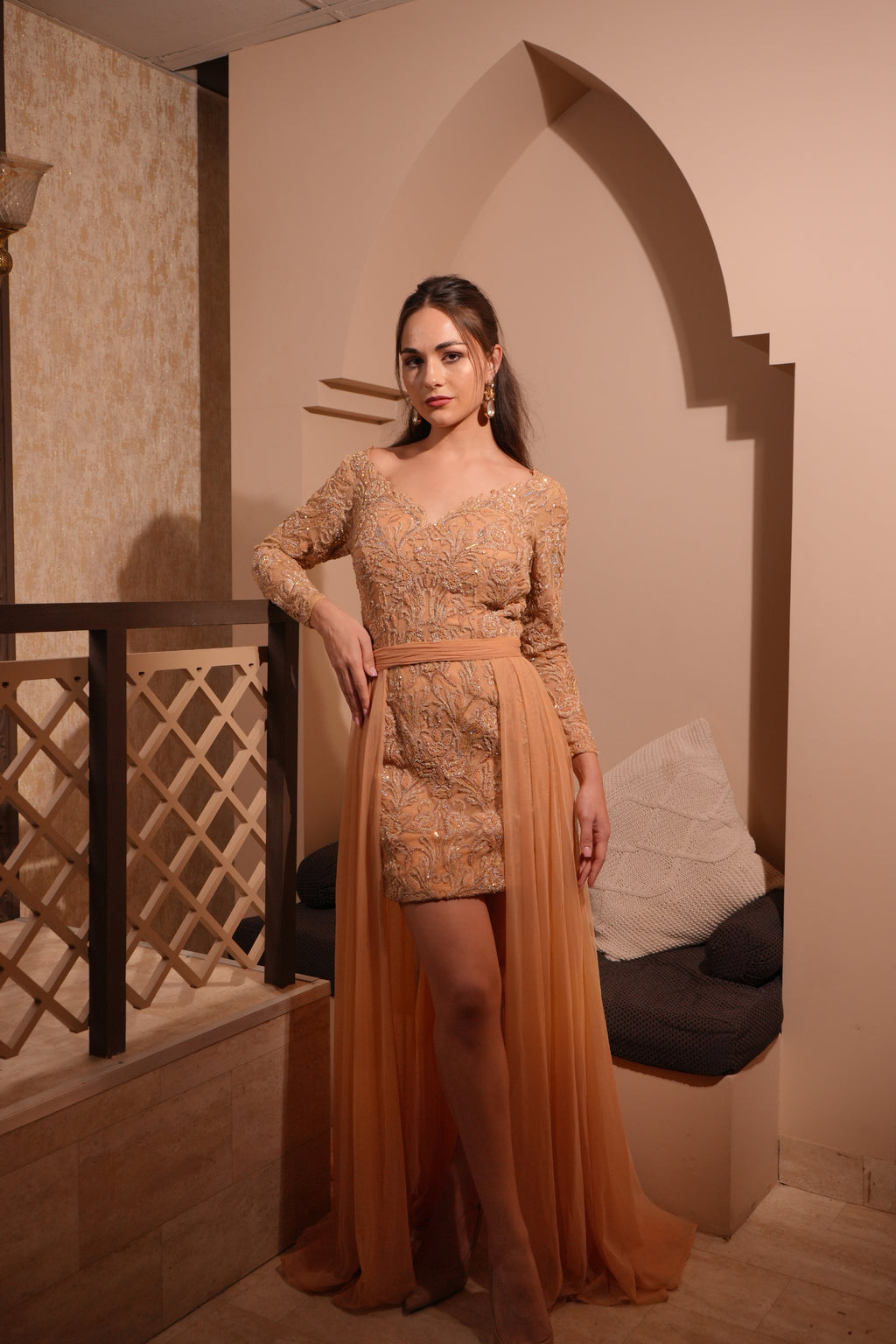 Gul-e-Zar Short Dress Set