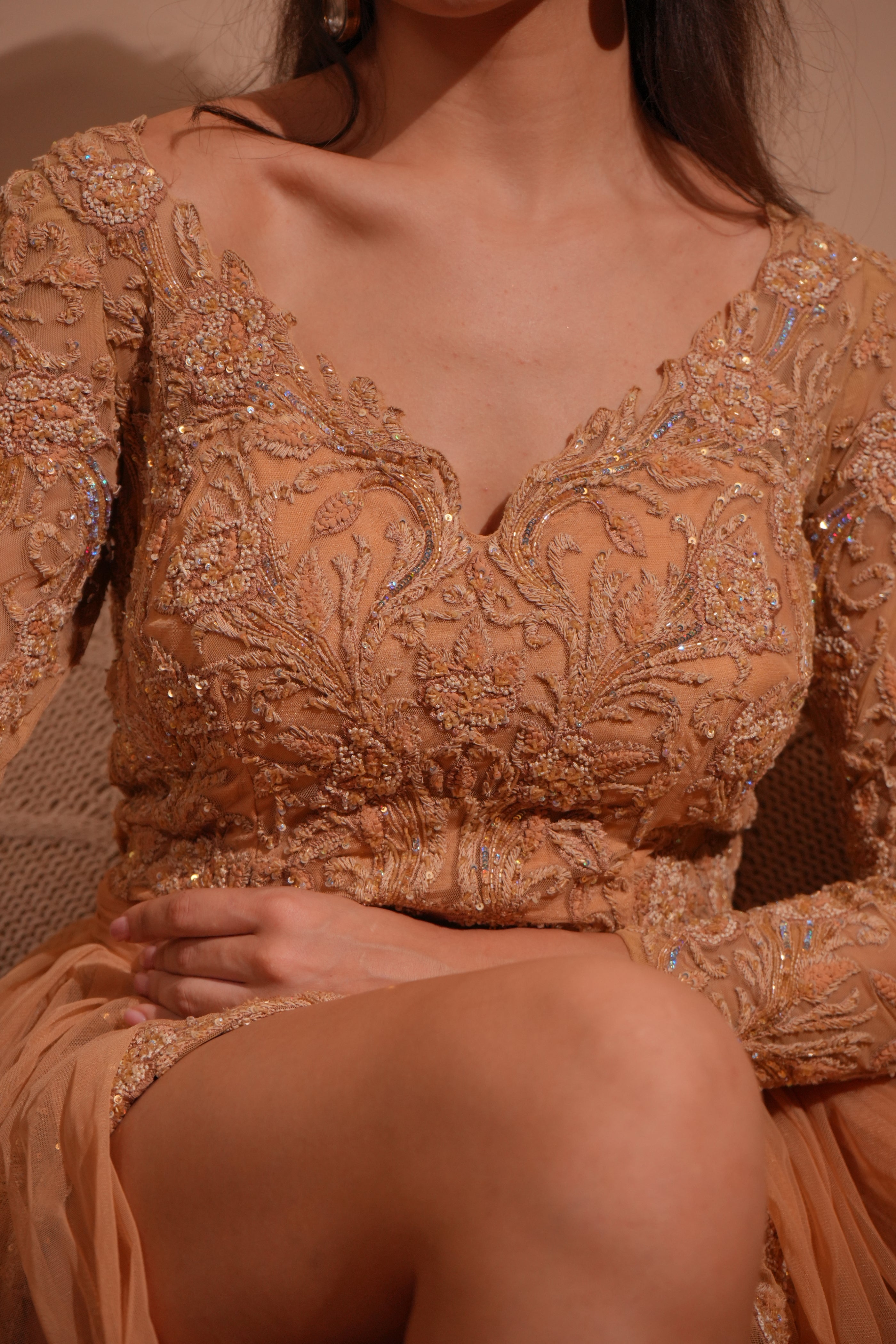 Gul-e-Zar Short Dress Set