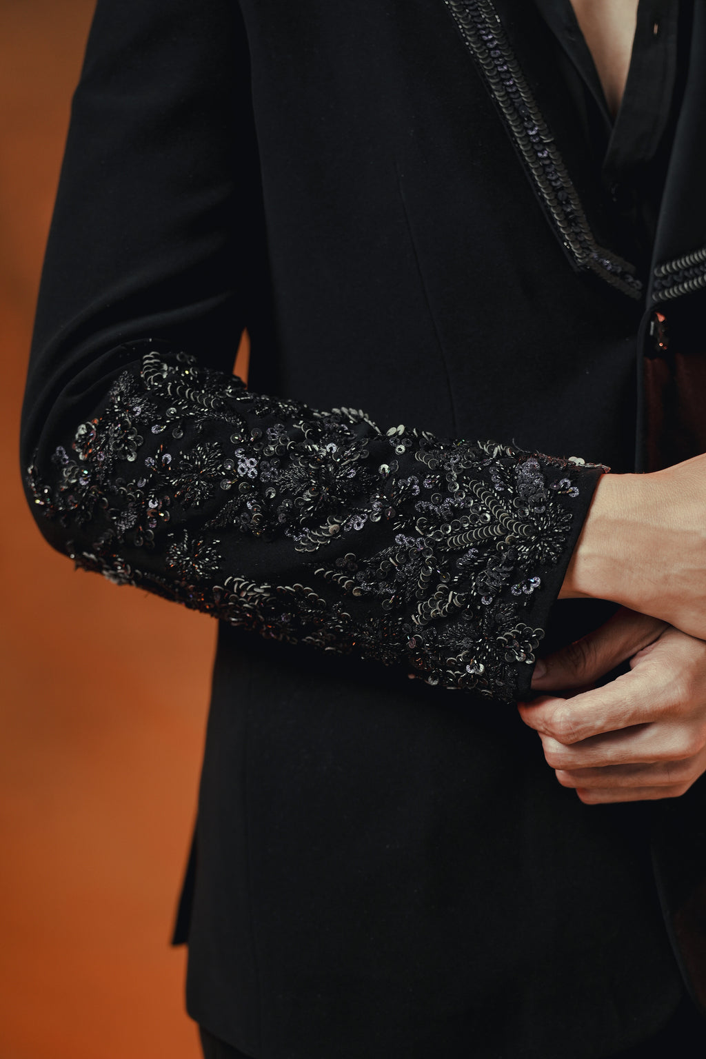 Noir Majesty A Timeless Black Tuxedo Set