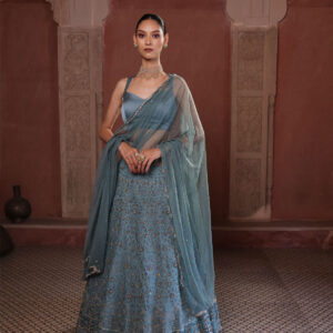 Jaipur Jade Elegance Lehenga