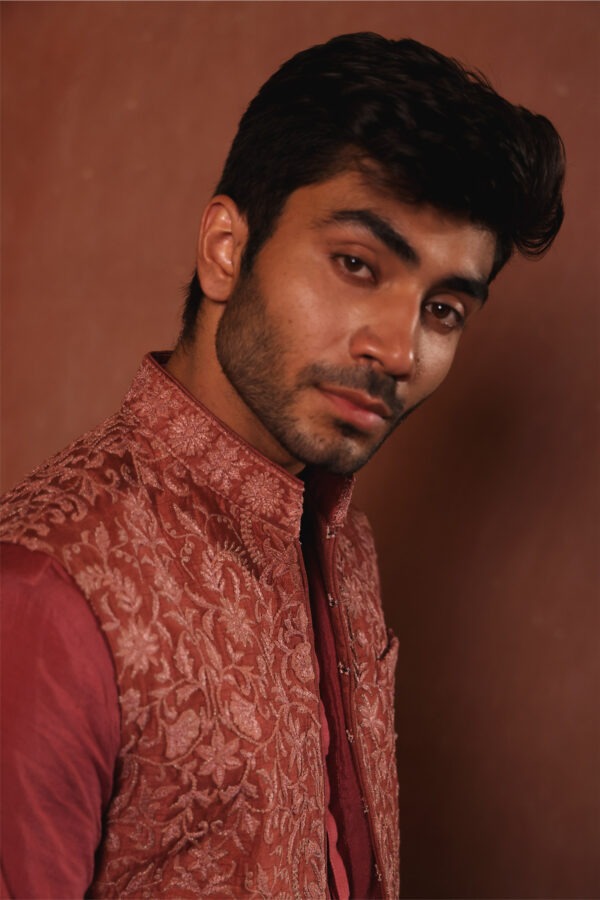 Jaipur rosewood waistcoat